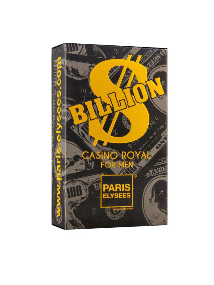 PARIS ELYSEES Men Billion Dollar Casino Royal Eu de Toilette 100 ml