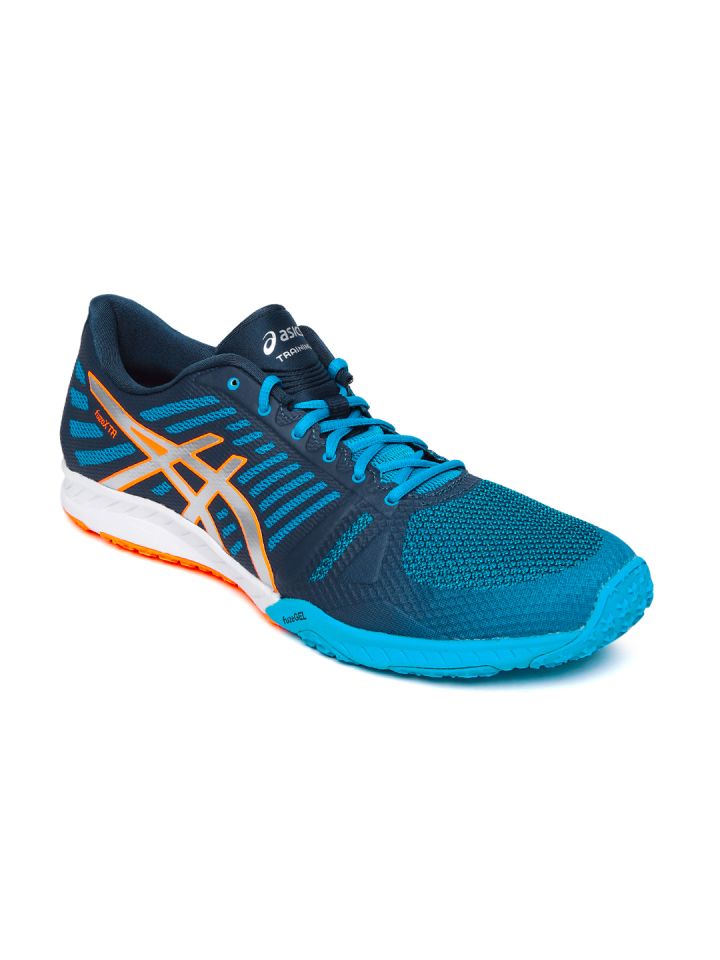 ASICS Men Navy Blue FuzeX TR Running Shoes