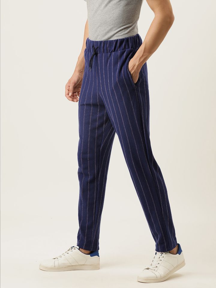 Buy CAMPUS SUTRA Stripes Cotton Regular Fit Womens Track Pants