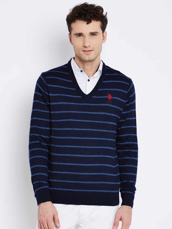 polo navy sweater