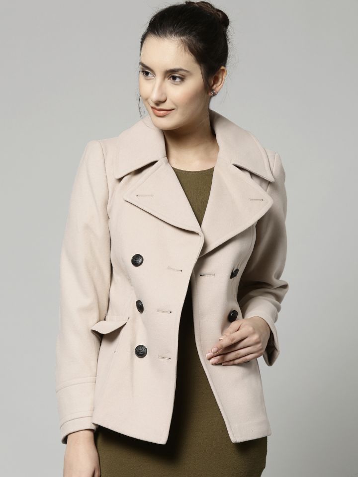 Marks and cheap spencer beige coat