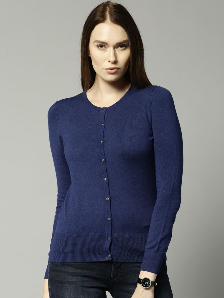 Marks and spencer navy blue cardigan online