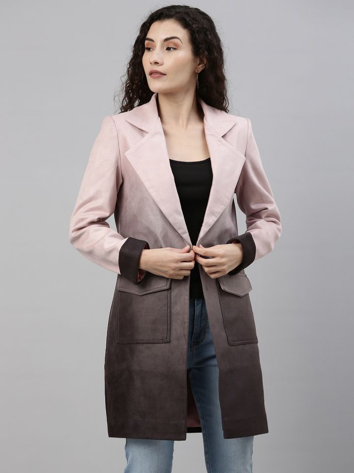 Longline sales overcoat women's