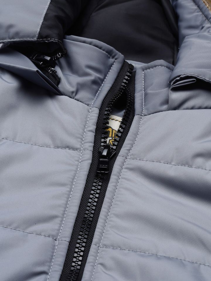 Padded reflective shop jacket