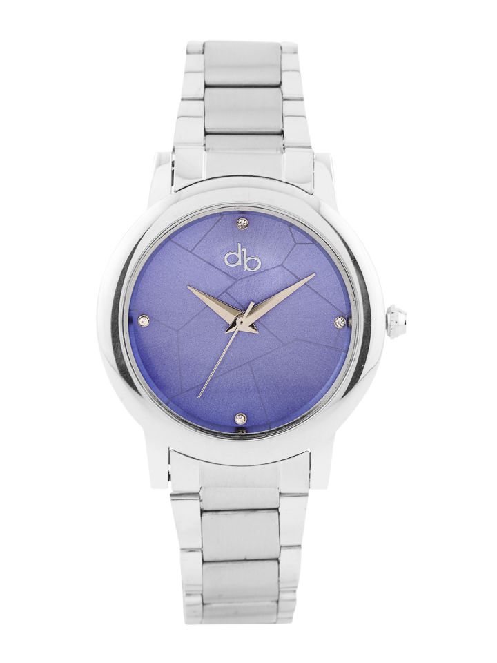 Buy DressBerry Women Blue Printed Dial Watch DB8 C Watches for Women 1487969 Myntra