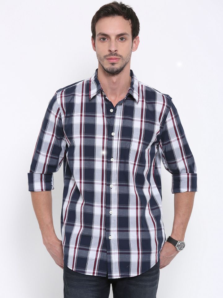fox checked shirt