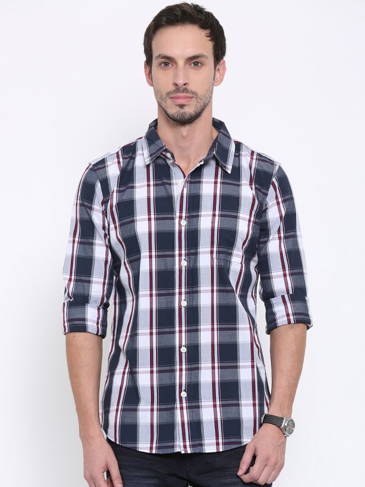 fox checked shirt