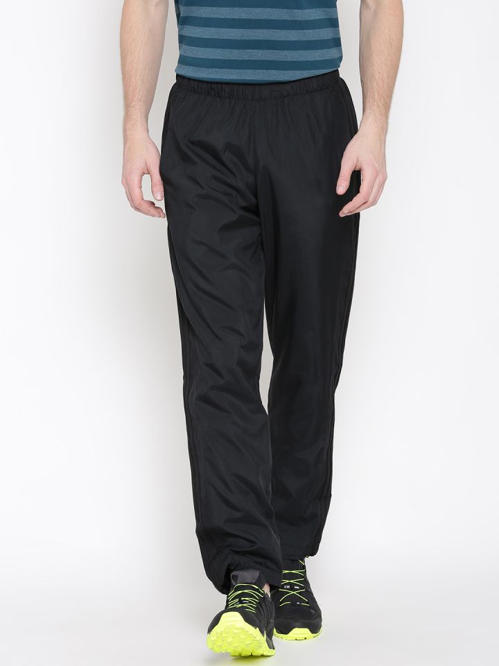 Buy ADIDAS Men Black Essentials 3 Stripes Woven Track Pants