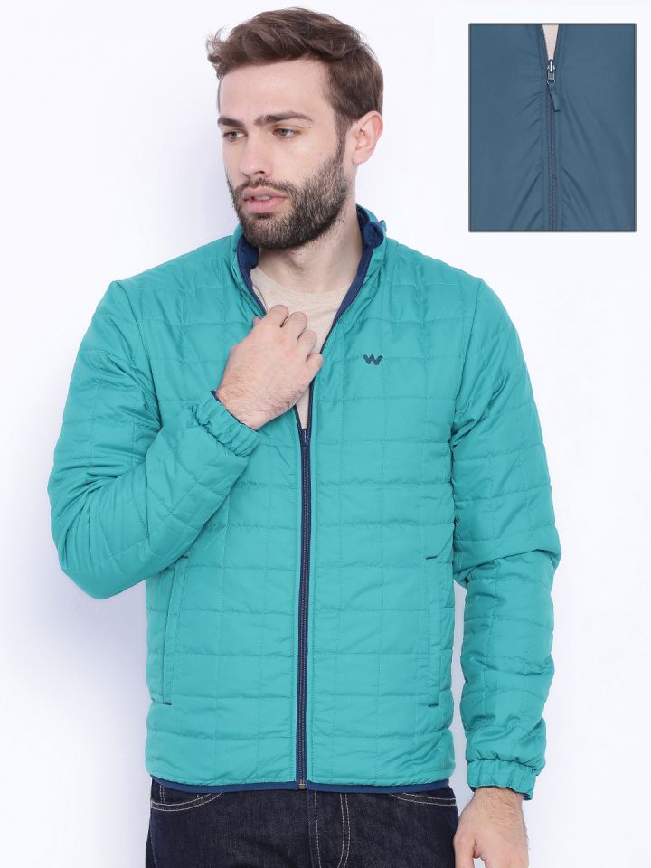 Buy Wildcraft Blue Reversible Polyester Padded LQJ Rev Jacket