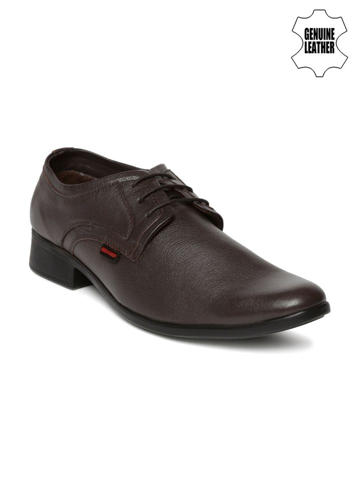 Buy Red Chief Men Brown Genuine Leather Semiformal Shoes Formal