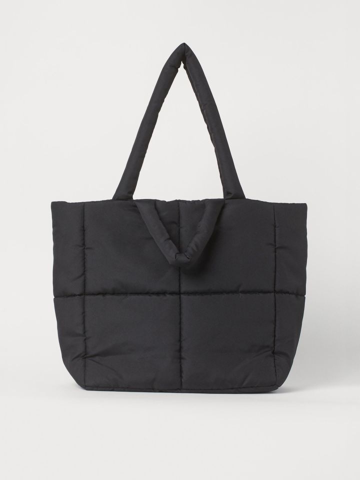 Padded shop shopper bag