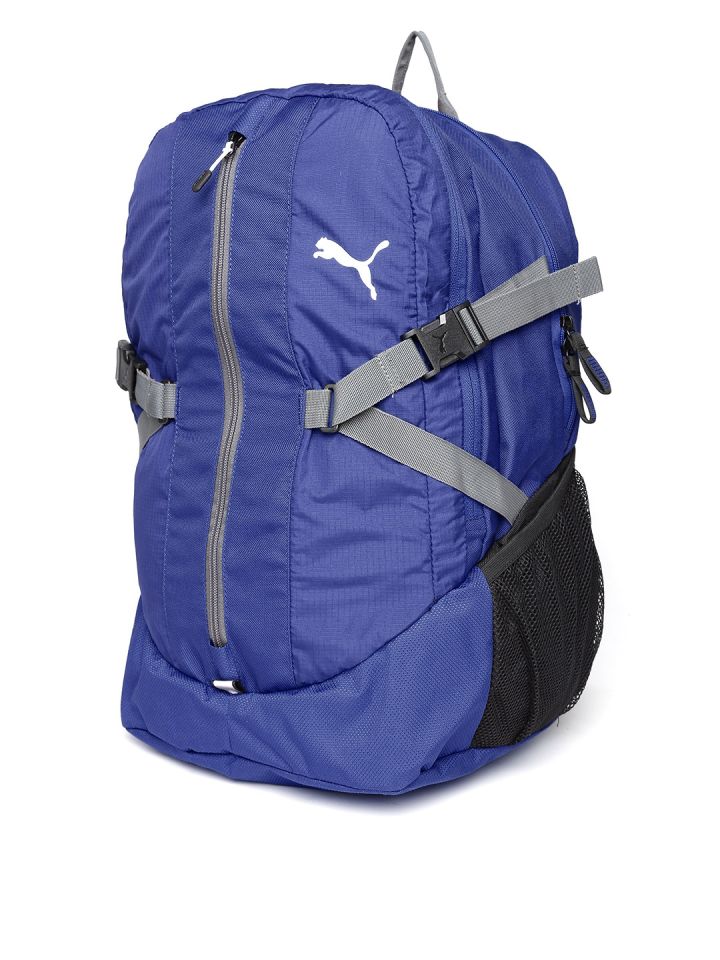 Puma unisex blue apex laptop backpack clearance