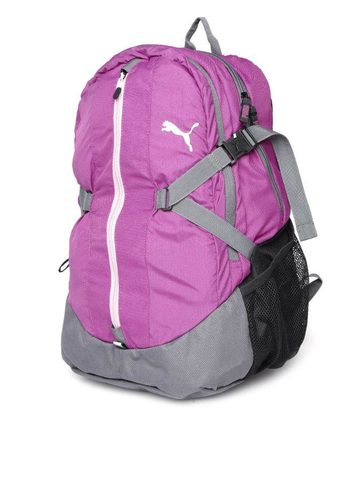 puma unisex blue apex laptop backpack