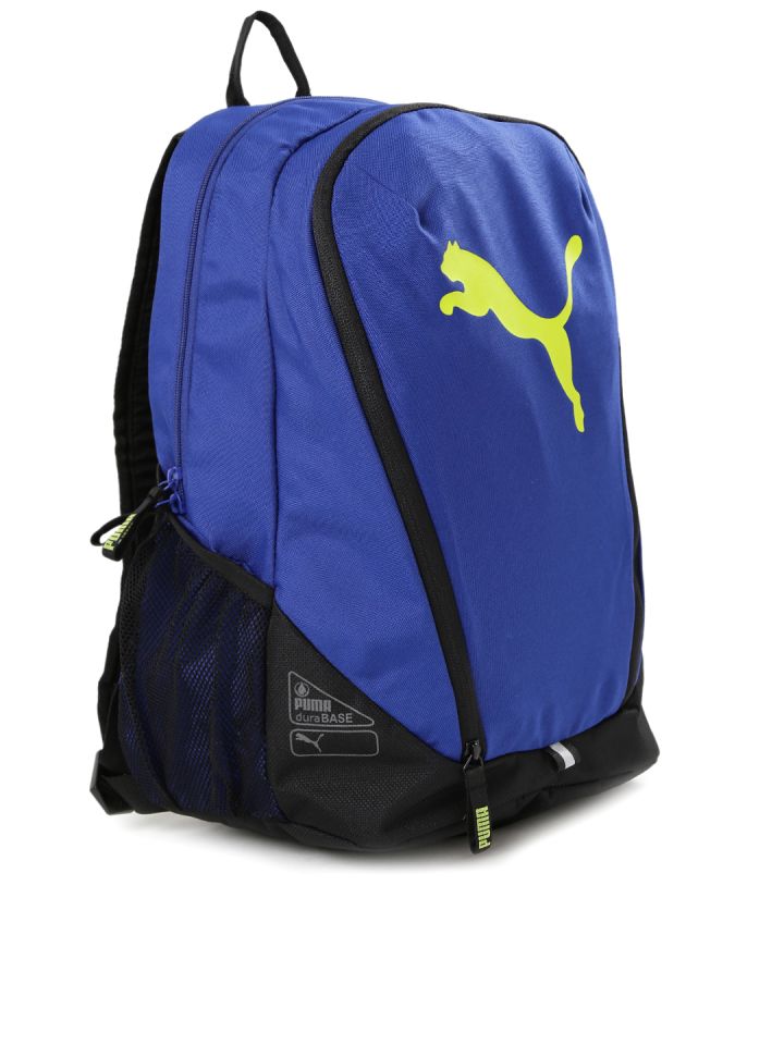 creencia Centro de la ciudad vistazo Buy Puma Unisex Blue DuraBASE Backpack - Backpacks for Unisex 1497356 |  Myntra