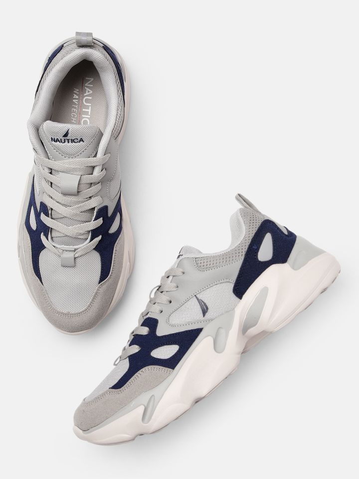 Nautica blue and white shoes new arrivals