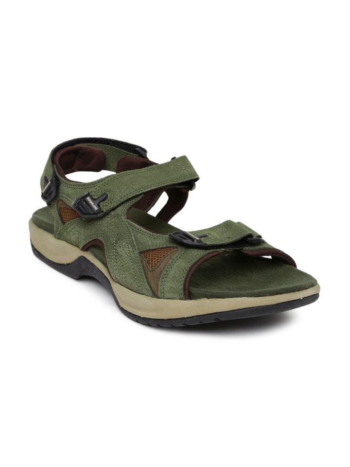 Woodland green sandals online