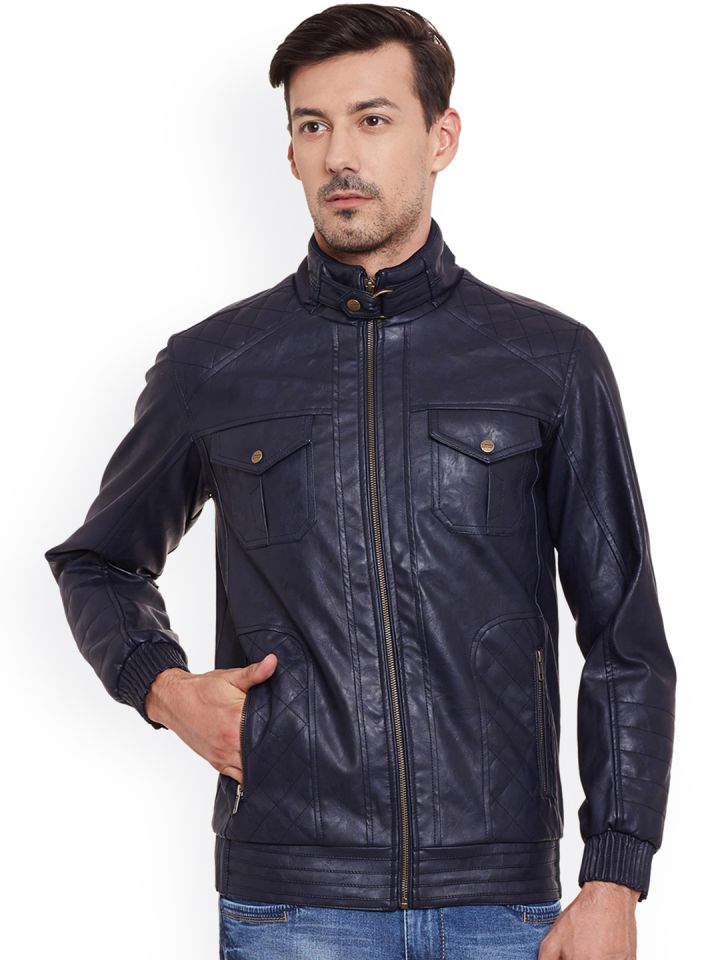Teakwood leather jackets myntra hot sale
