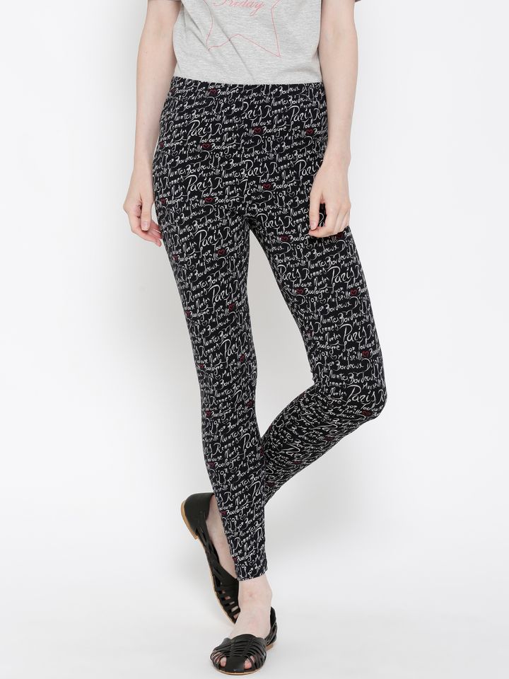 Printed Leggings - Leggings for Women 