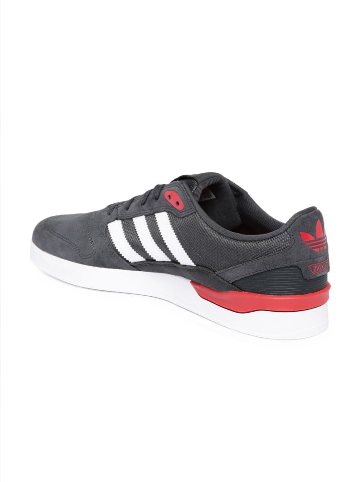 Buy ADIDAS Originals Men Charcoal Grey ZX VULC Skateboard Shoes