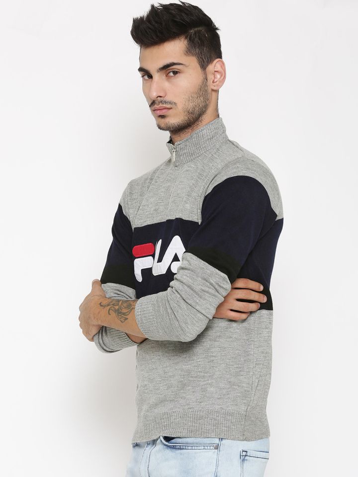 Fila shop striped jumper