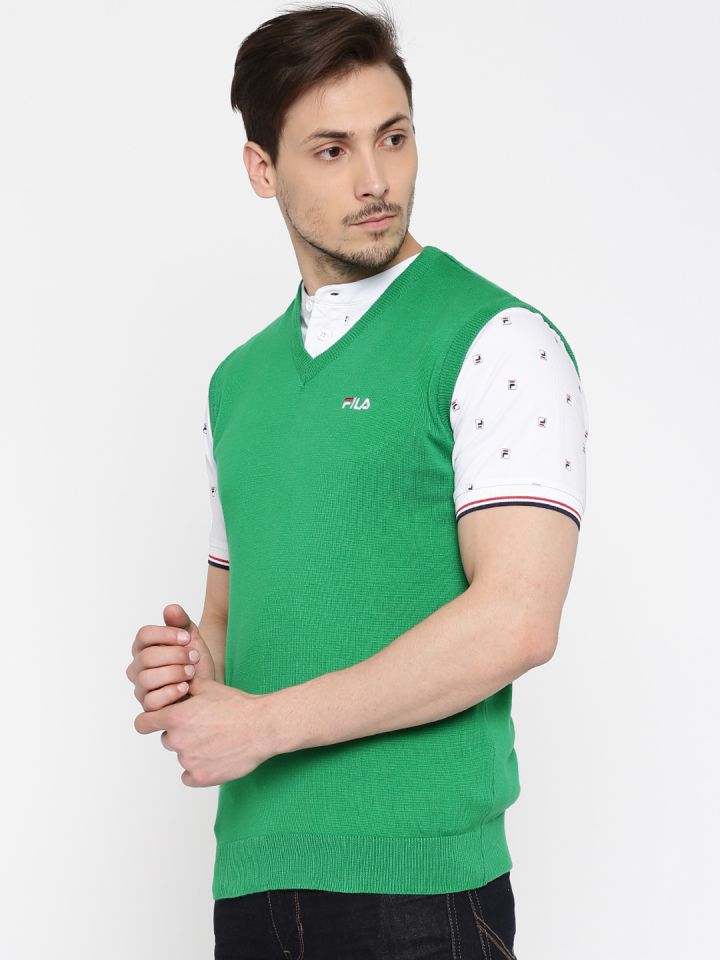 Fila 2024 green sweater