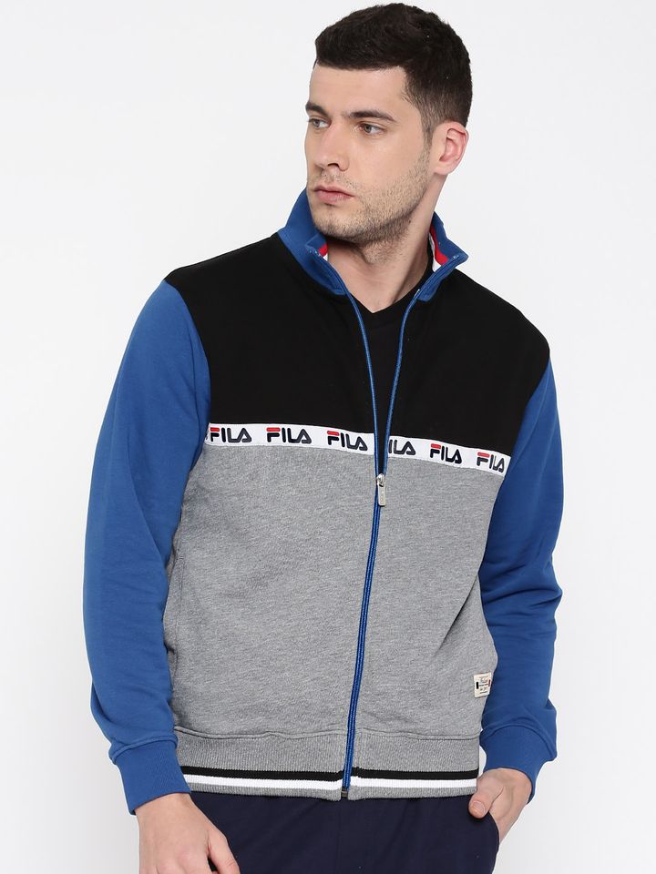 Fila sweatshirt myntra Clearance