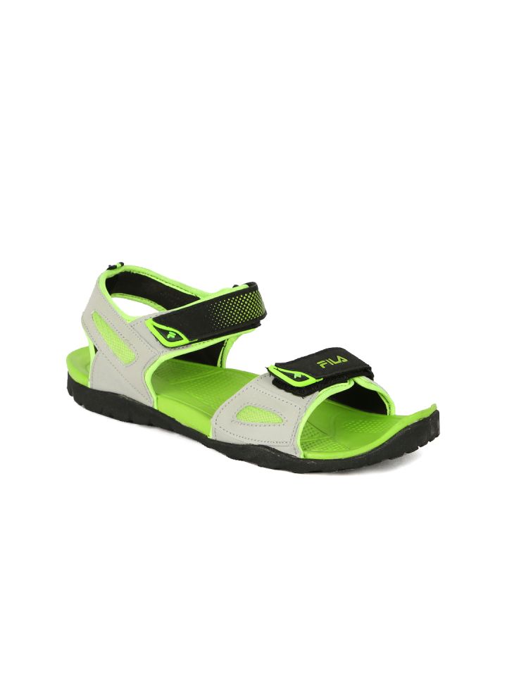 Fila sandals green clearance