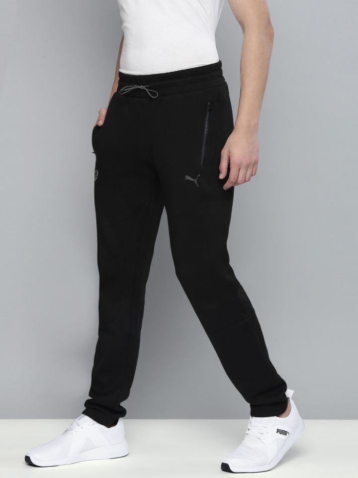 Buy PUMA Motorsport Men Black Solid Slim Fit Ferrari Style Knitted