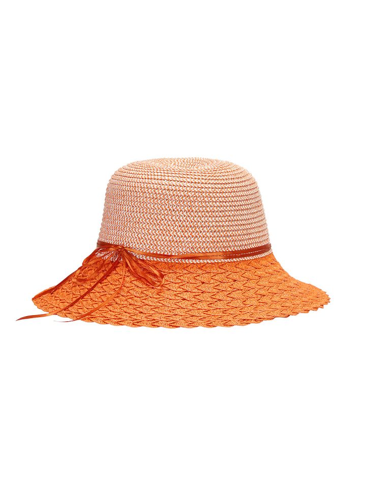 Orange ladies hat outlet