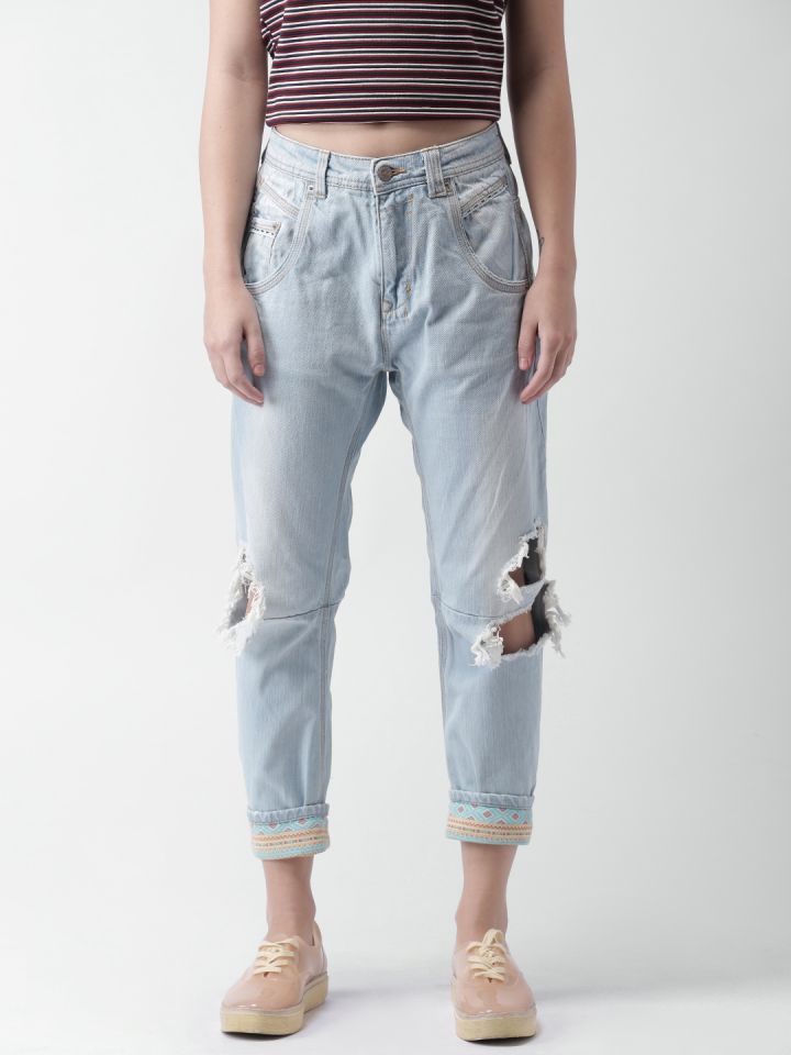 boyfriend jeans myntra