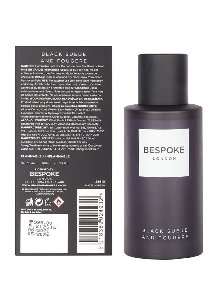 Black suede hotsell sport perfume