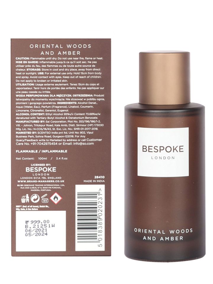 Bespoke london perfume price store