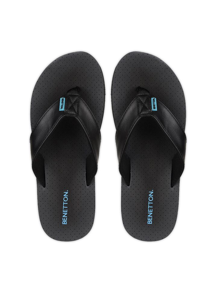 Benetton deals slippers black