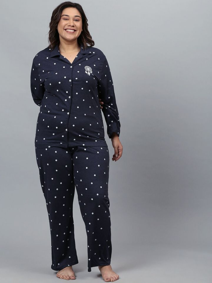 Large size womens pyjamas shop