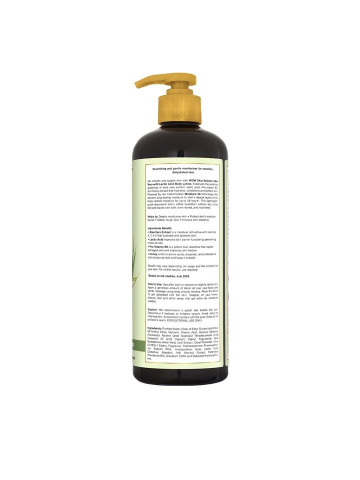 Wow on sale body lotion