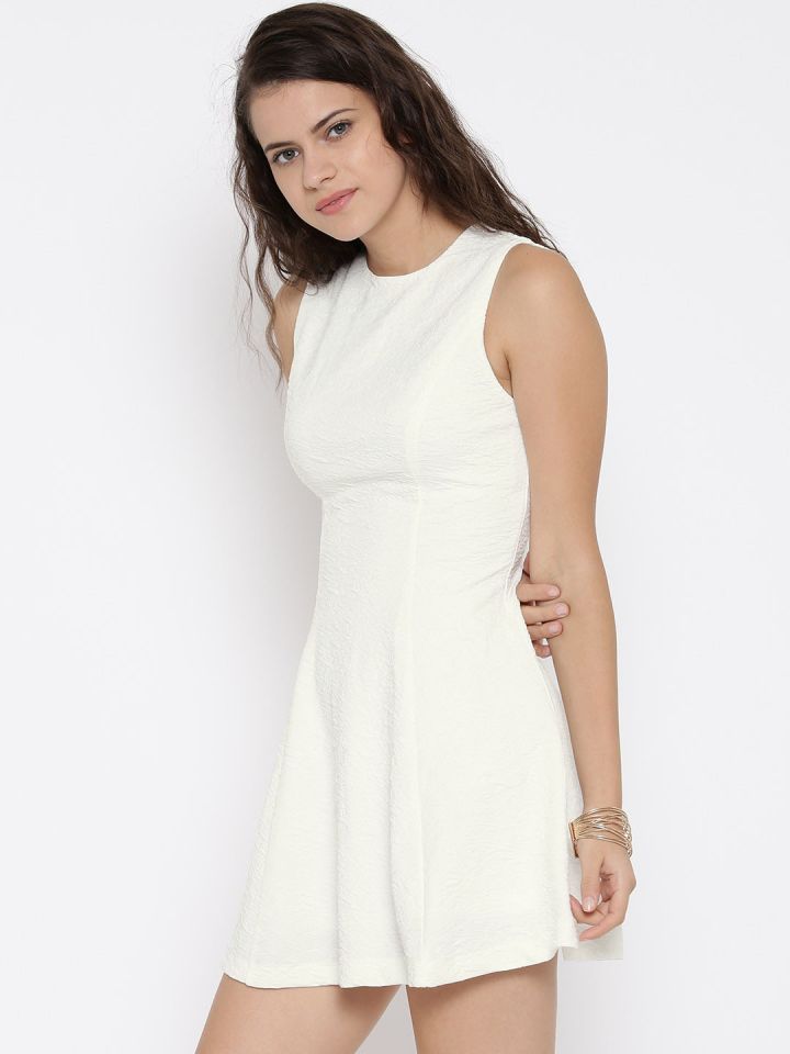 White skater dress forever 21 best sale