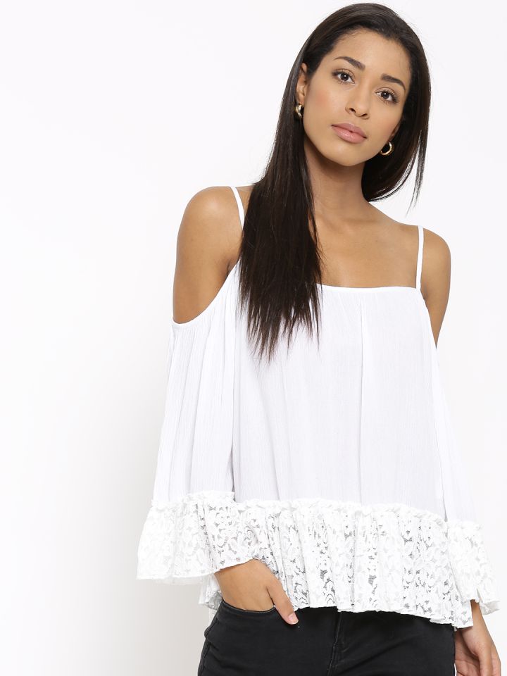 Cold shoulder tops forever 21 clearance