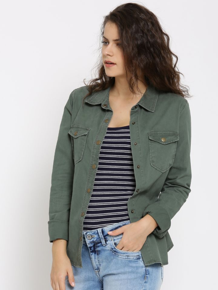 Forever 21 olive jacket store