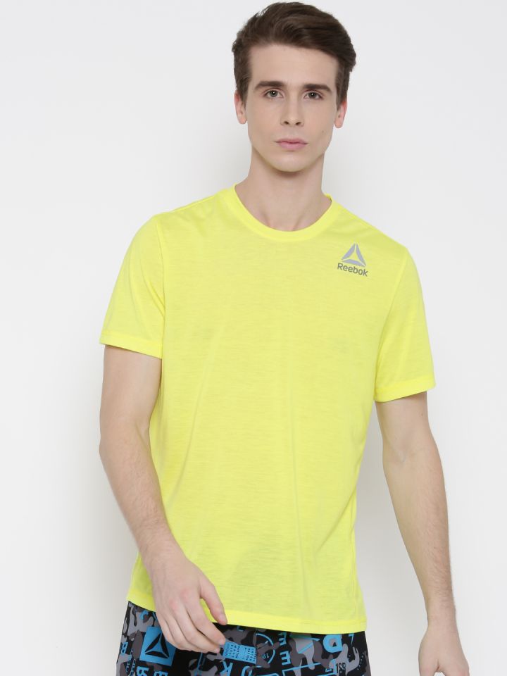 lime green reebok shirt