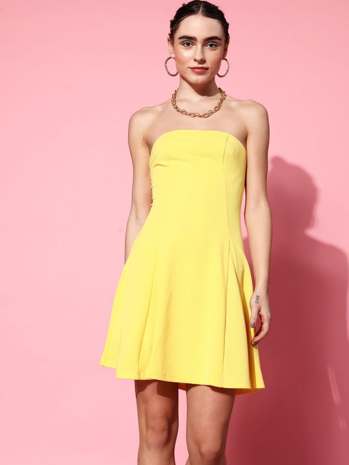 Vici yellow dress online