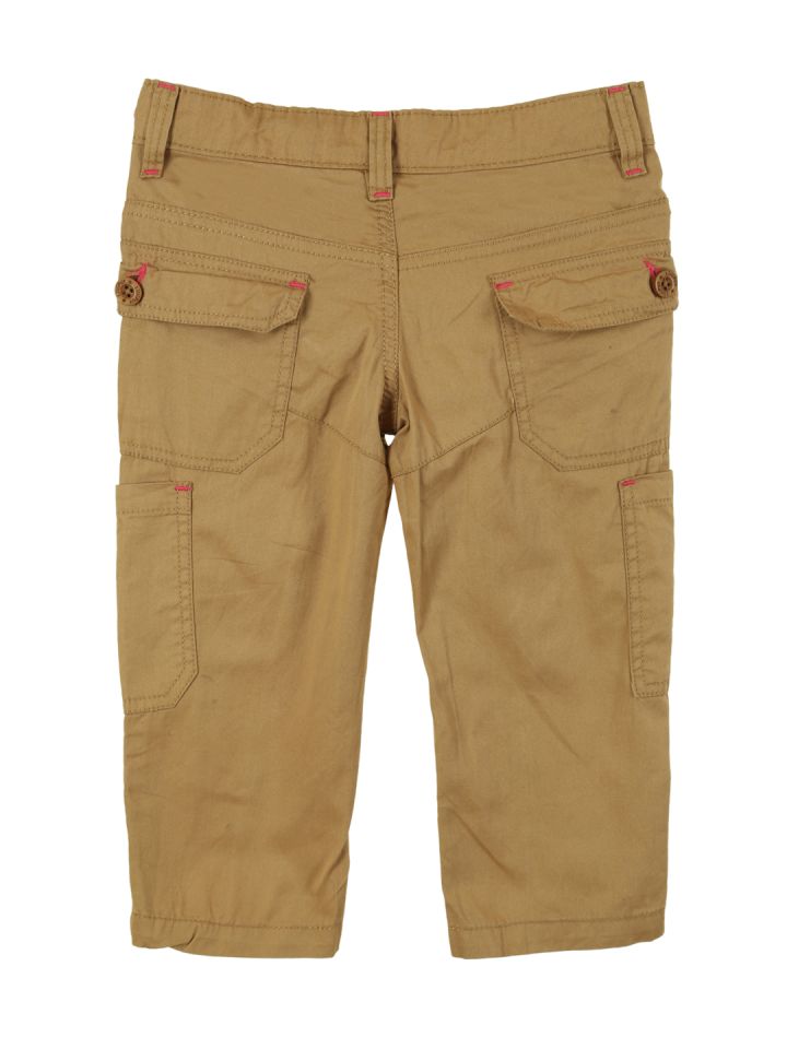 Girls top khaki capris