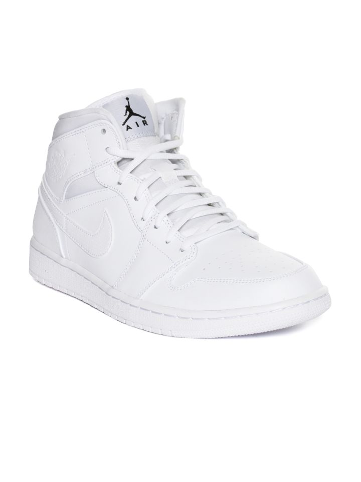 nike white air jordans