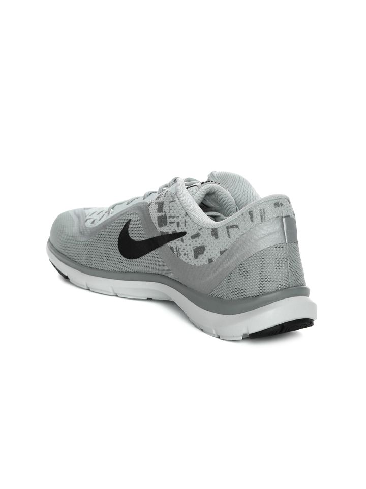 Nike Women Grey FLex Trainer 6 Print Training Shoes
