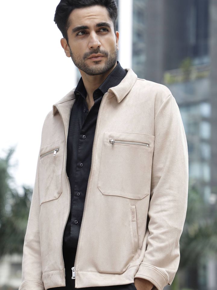 Mens lightweight suede jackets sales
