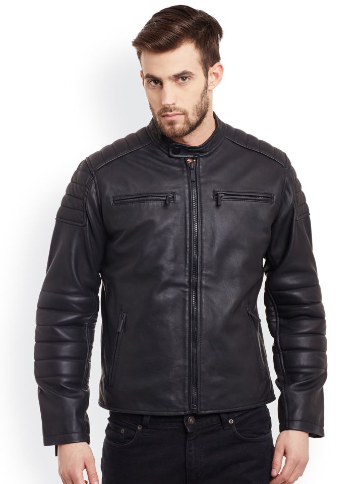 Justanned leather clearance jackets