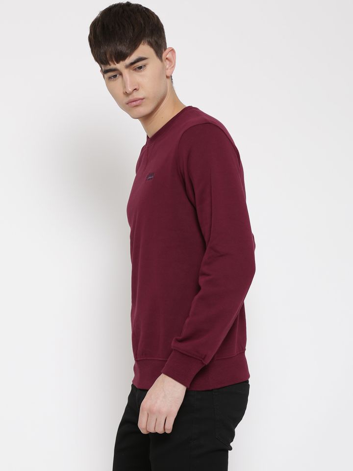 ALCOTT Wine Coloured Sweatshirt