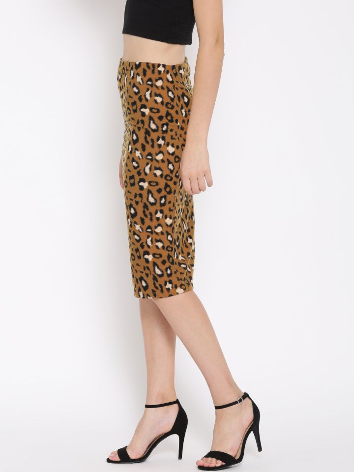 Leopard pencil skirt forever 21 2025