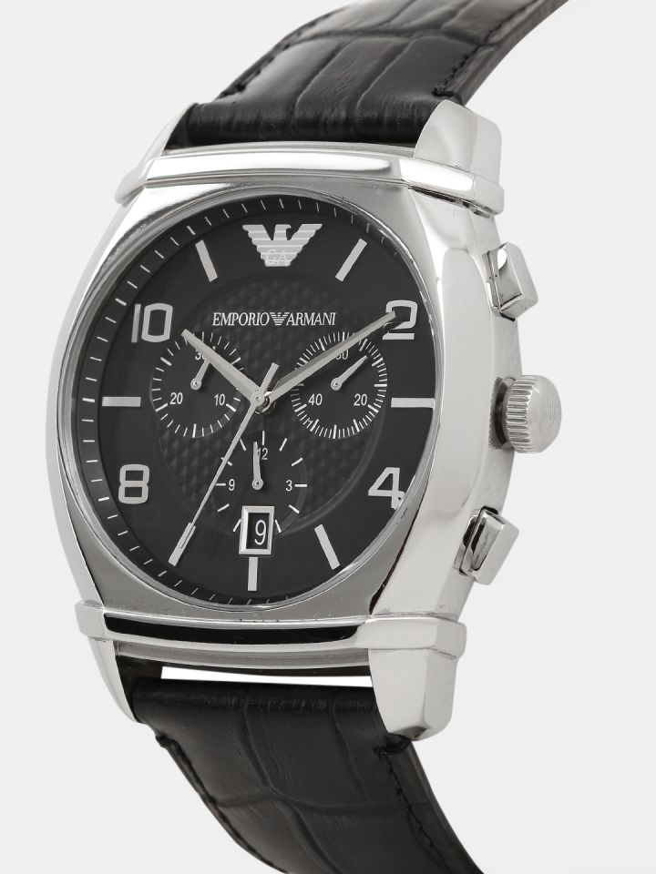 Buy Emporio Armani Men Black Chronograph Analogue Watch AR0347