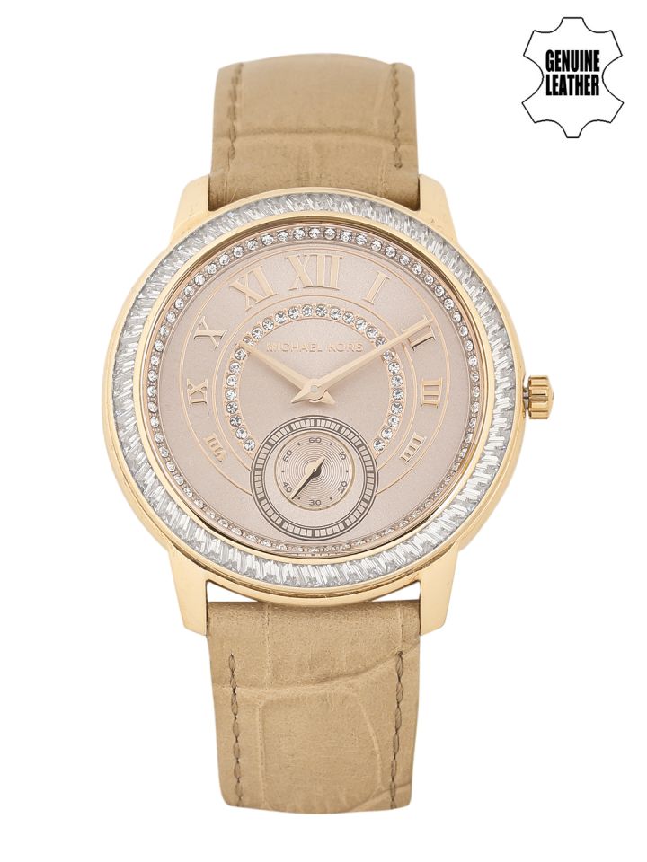 Michael kors women's rose gold watches cheap on sale