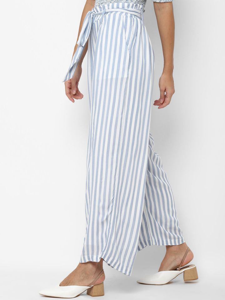 American eagle online outfitters striped pants